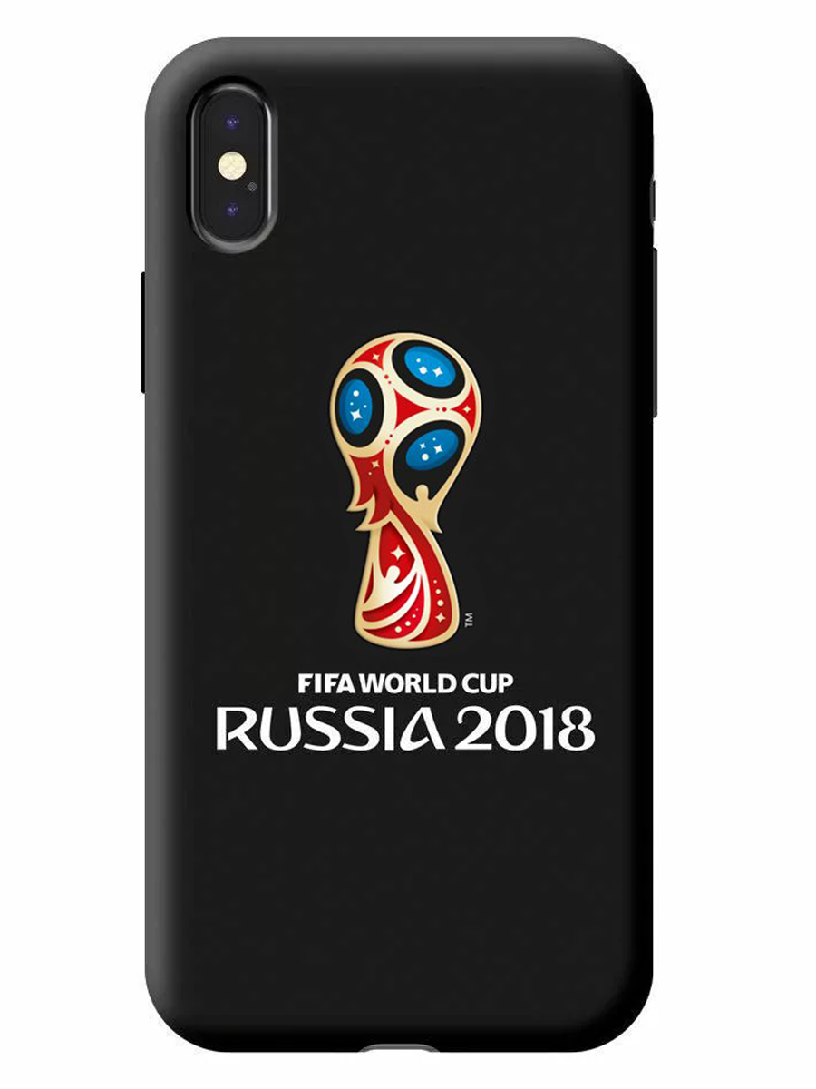 Накладка пластиковая для Apple iPhone X/XS Deppa FIFA Official Emblem